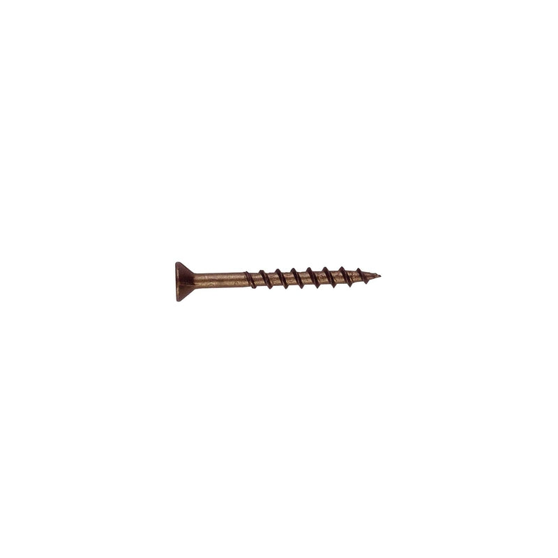 GRIP-RITE - Grip-Rite 1 in. L Phillips Yellow Zinc Wood Screws 1 lb - Case of 12