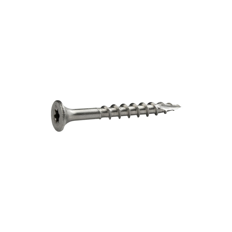 GRIP-RITE - Grip-Rite PrimeGuard Max No. 8 wire X 1-5/8 in. L Silver Star Bugle Head Deck Screws 5 lb 750 pk - Case of 4