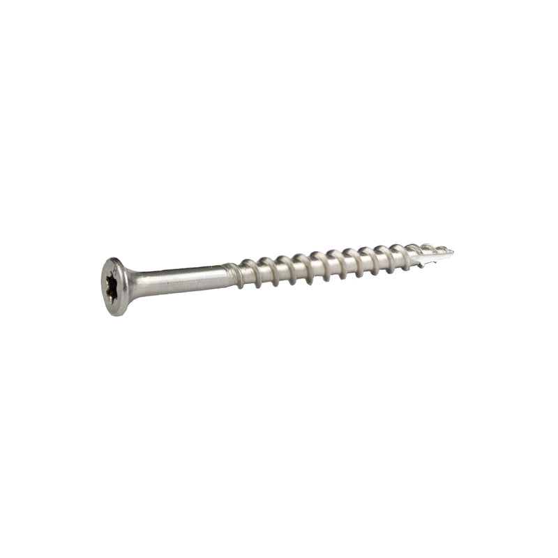 GRIP-RITE - Grip-Rite PrimeGuard Max No. 10 wire X 2.5 in. L Silver Star Bugle Head Deck Screws 1 lb 82 pk - Case of 6