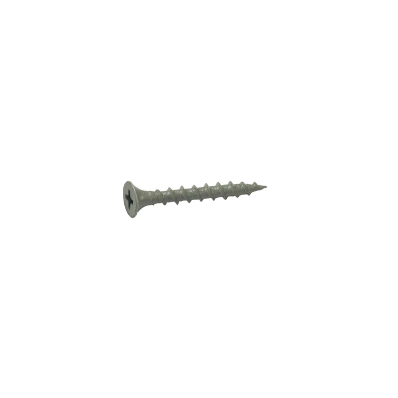 GRIP-RITE - Grip-Rite No. 6 wire X 1 in. L Phillips Flat Head Exterior Screws 1 lb 313 pk