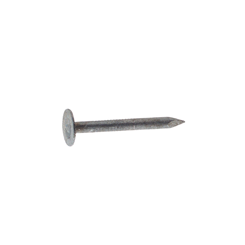 GRIP-RITE - Grip-Rite 7/8 in. Roofing Electro-Galvanized Steel Nail Flat Head 1 lb - Case of 12