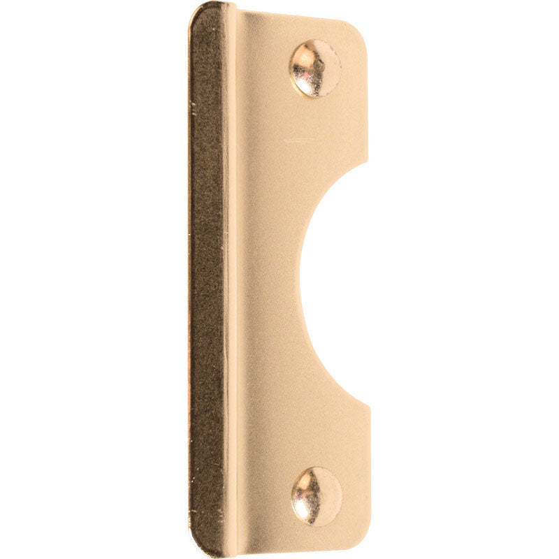 PRIME-LINE - Prime-Line 6 in. H X 2.625 in. L Brass-Plated Steel Latch Shield