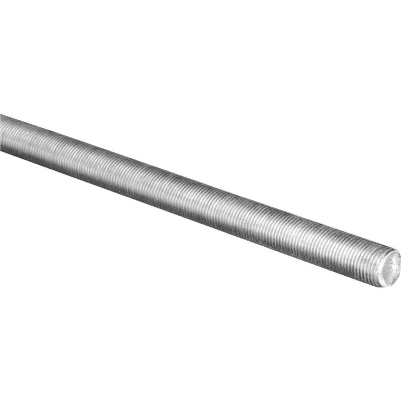 HILLMAN - HILLMAN 1/2 in. D X 12 in. L Galvanized Steel Threaded Rod - Case of 5