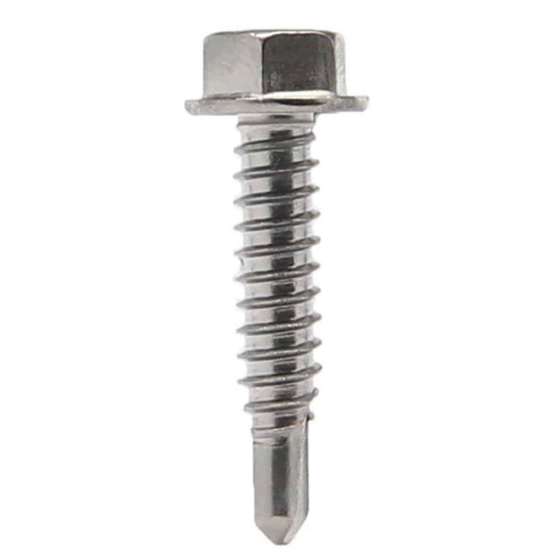 GRIP-RITE - Grip-Rite Pro-Twist No. 10 Sizes X 2 in. L Hex Hex Head Screws w/Washers 1 lb