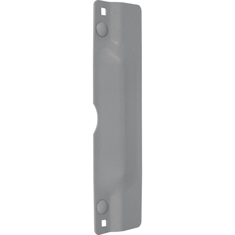 PRIME-LINE - Prime-Line 3 in. H X 11 in. L Painted Gray Steel Latch Guard