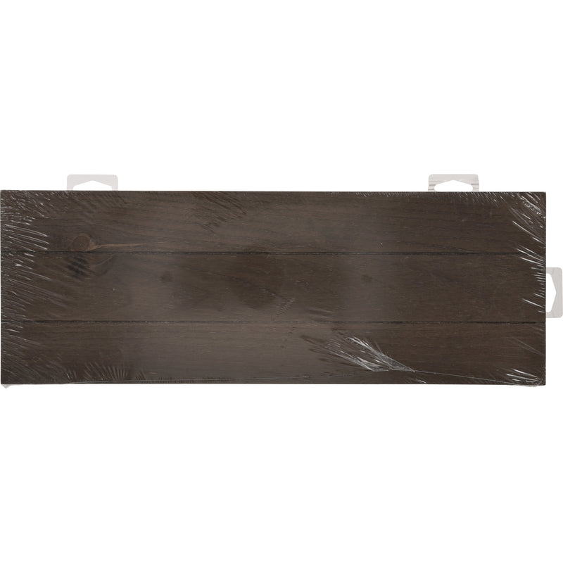 HILLMAN - Hillman Brown Wood Rustic Address Plate - Case of 3