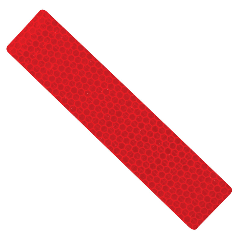 HILLMAN - Hillman 1.3 in. W X 6 in. L Red Reflective Safety Tape 1 pk - Case of 6