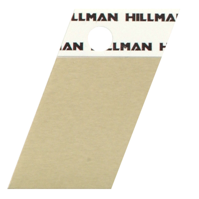 HILLMAN - Hillman 1.5 in. Reflective Aluminum Self-Adhesive Full Spacer Blank 1 pc - Case of 6