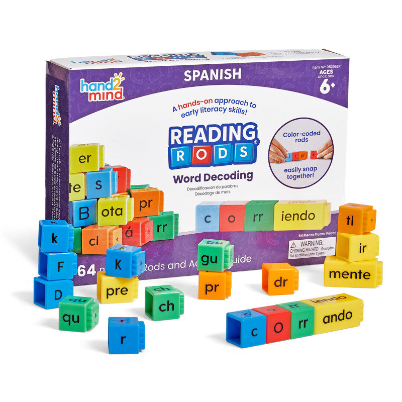 Reading Rods® in Spanish, Word Decoding
