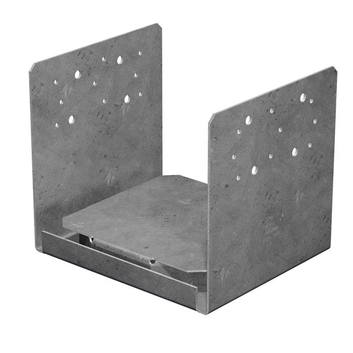 Simpson Strong-Tie 8 in. H X 8 in. W 14 Ga. Galvanized Steel Adjustable Post Base - Case of 4