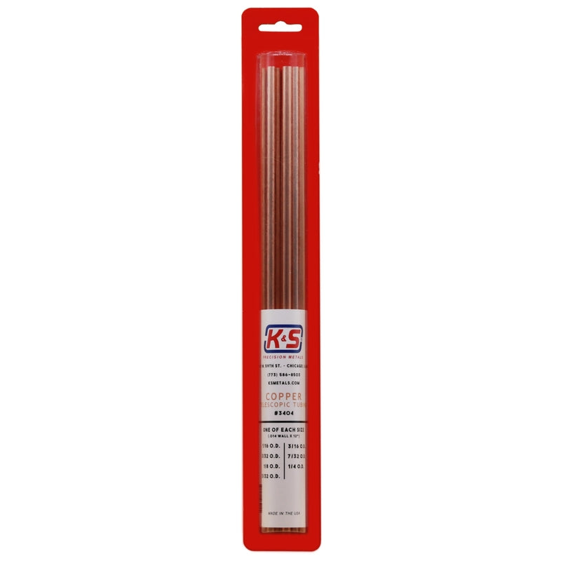 K&S - K&S 1 ft. L Utility Copper Tubing