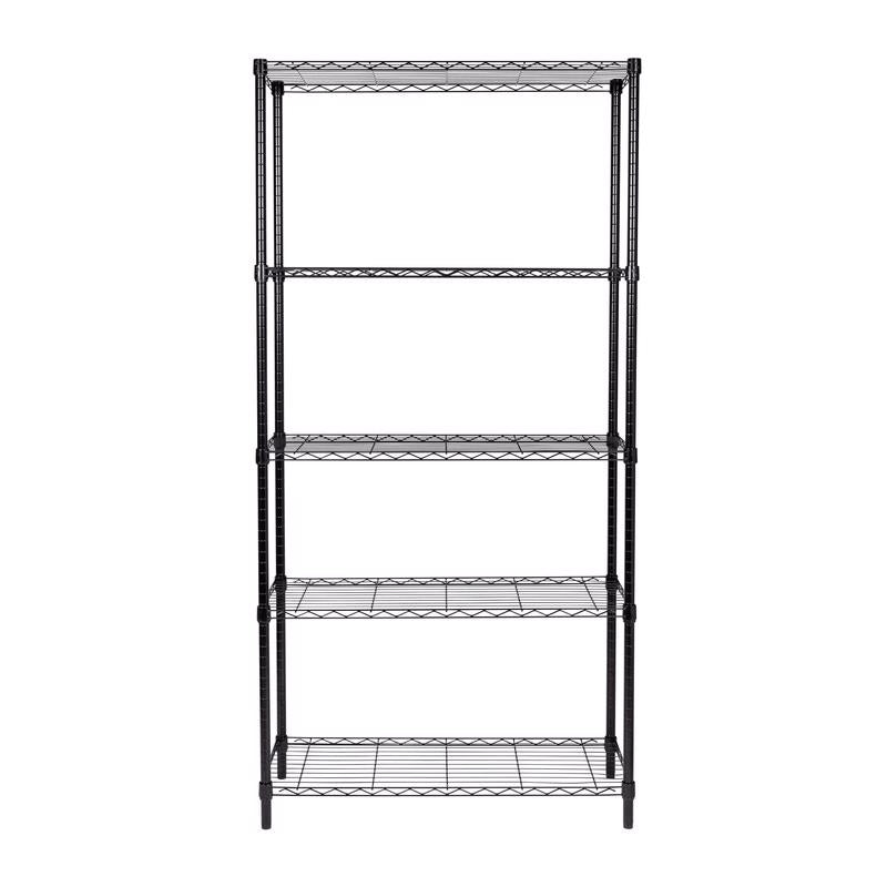 HONEY-CAN-DO - Honey-Can-Do 72 in. H X 14 in. W X 36 in. D Steel Shelving Unit