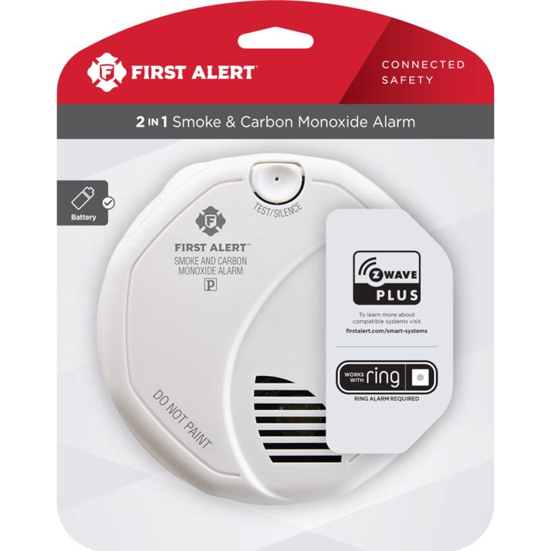 FIRST ALERT - First Alert ZCOMBO Battery-Powered Electrochemical/Photoelectric Smoke and Carbon Monoxide Detector