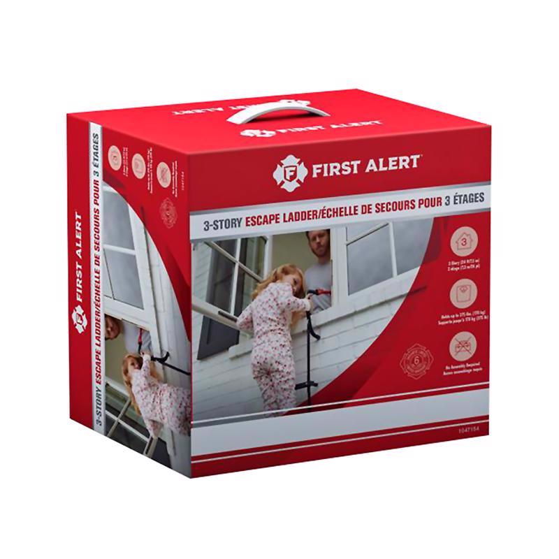 FIRST ALERT - First Alert 24 ft. H Fire Escape Ladder 375 lb. capacity