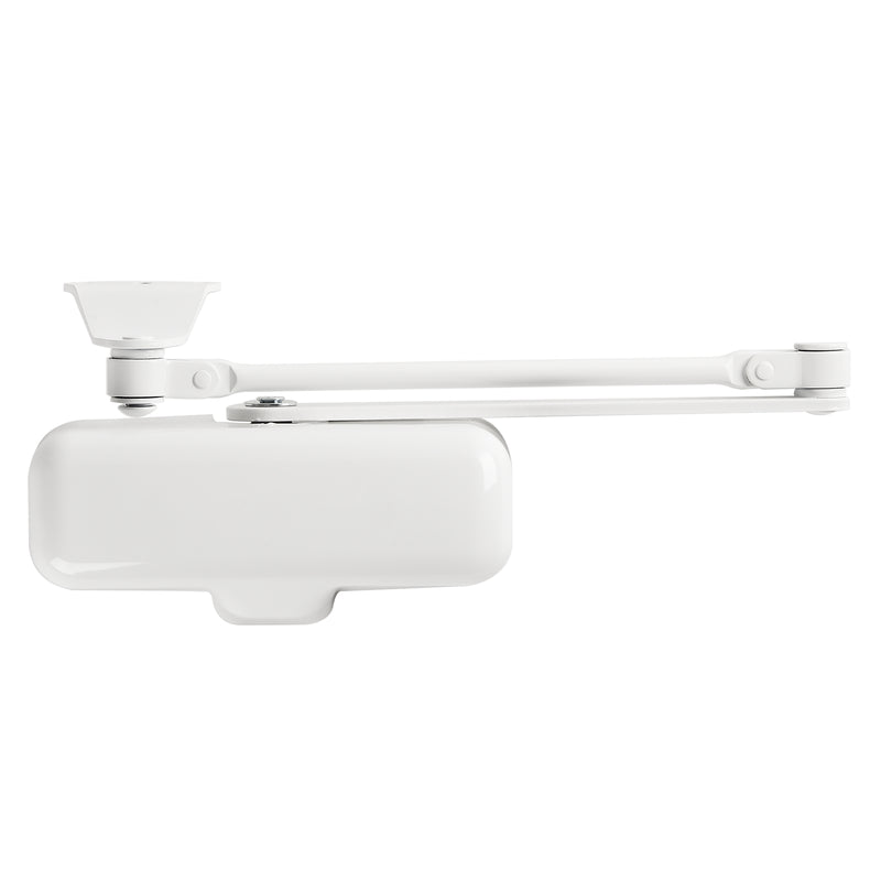 BRINKS COMMERCIAL - Brinks Residental White Steel Hydraulic Adjustable Door Closer