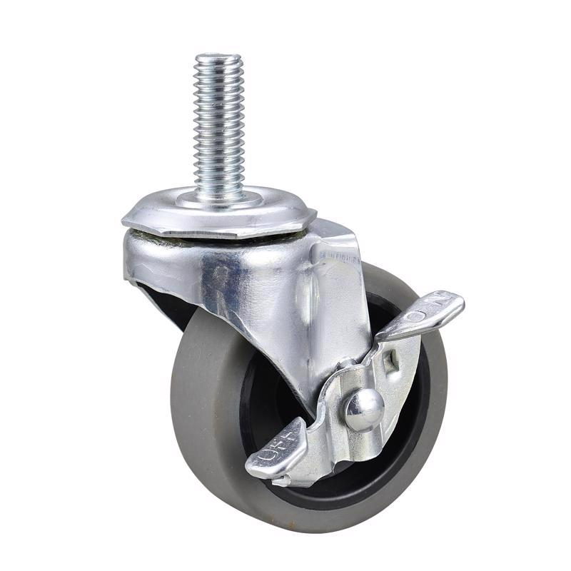 PROJEX - Projex 2 in. D Swivel Thermoplastic Rubber Caster 80 lb 1 pk