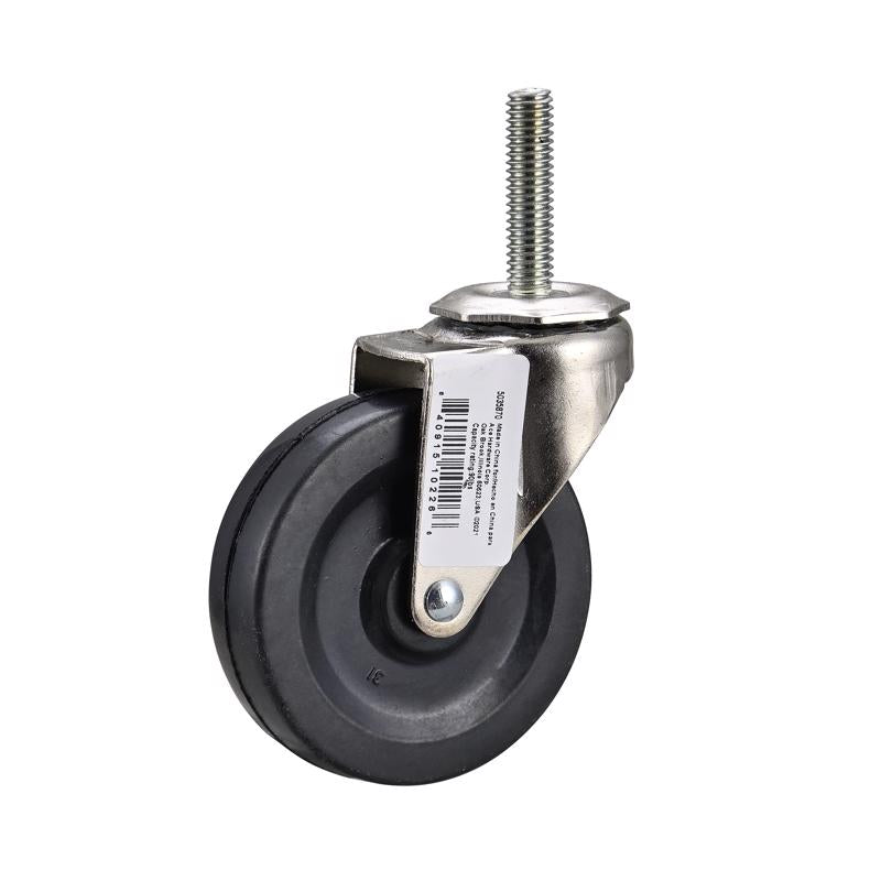 PROJEX - Projex 3 in. D Swivel Soft Rubber Caster 90 lb 1 pk