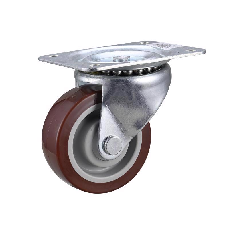 PROJEX - Projex 4 in. D Swivel Hard Rubber Caster 210 lb 1 pk