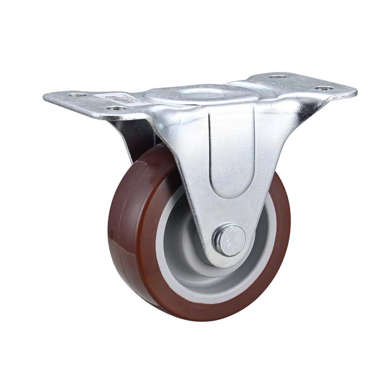 PROJEX - Projex 4 in. D Hard Rubber Rigid Caster 255 lb 1 pk