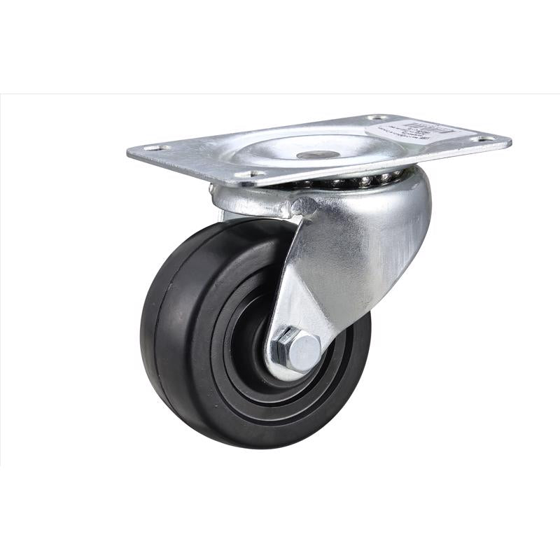 PROJEX - Projex 3 in. D Swivel Soft Rubber Caster 175 lb 1 pk