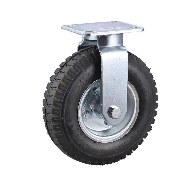 PROJEX - Projex 8 in. D Rubber Pneumatic Caster 220 lb 1 pk