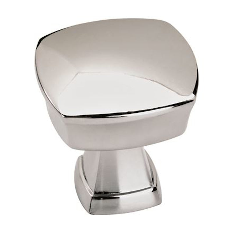 AMEROCK - Amerock Stature Allison Square Cabinet Knob 11/4 in. Polished Chrome 1 pk