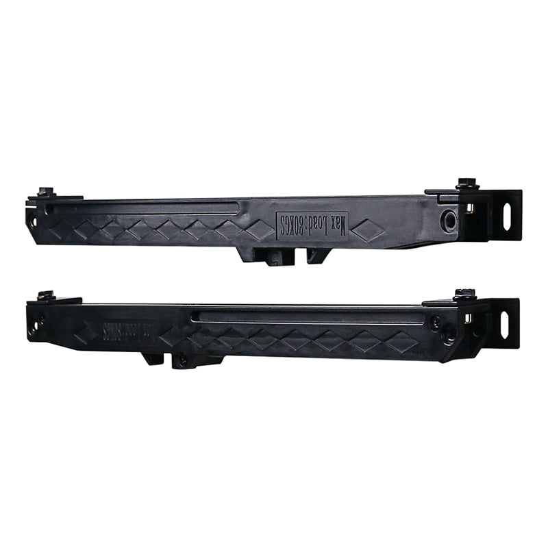 NATIONAL HARDWARE - National Hardware Matte Black Plastic Soft Close Kit 1 pc
