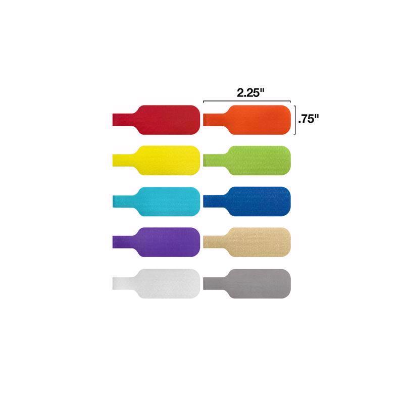 WRAP-IT - Wrap-It Cable Labels 2.25 in. L Assorted Polypropylene Cable Labels - Case of 3