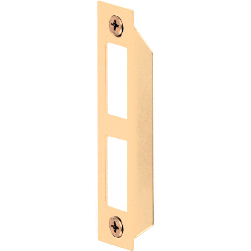 PRIME-LINE - Prime-Line Brass-Plated Gold Steel Door Strike 1 pk