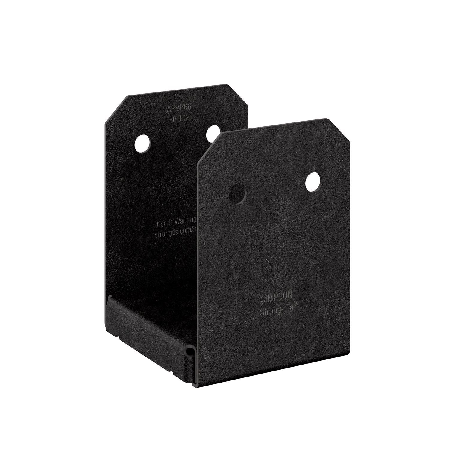 Simpson Strong-Tie APVB 6 in. H X 5.5 in. W 16 Ga. Steel Adjustable Post Base