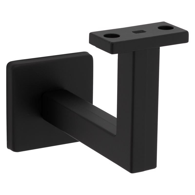 NATIONAL HARDWARE - National Hardware Reed Black Steel Handrail Bracket 3-5/16 in. L 150 lb