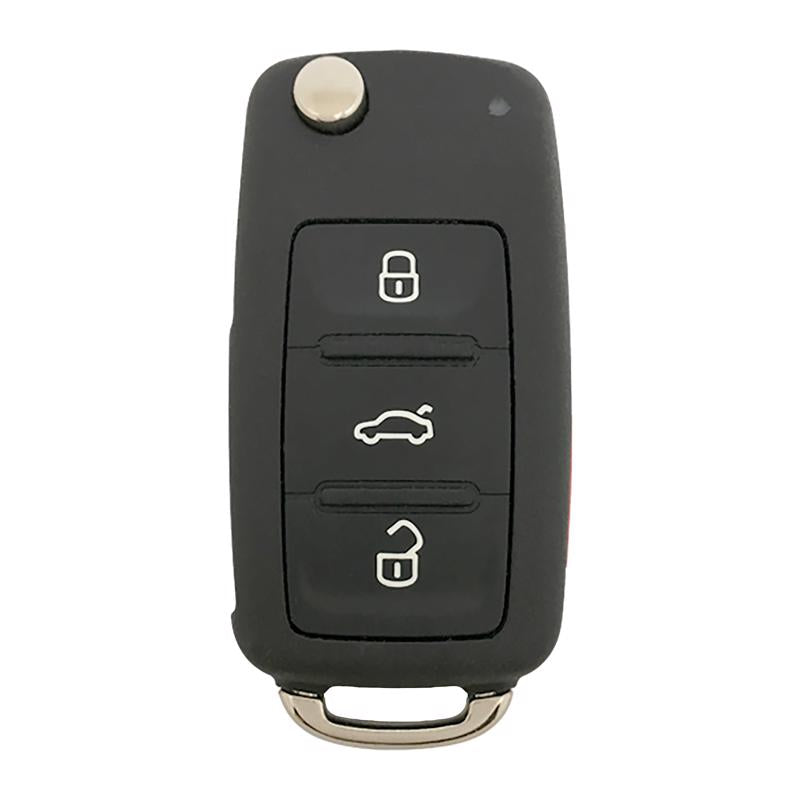 HILLMAN - KeyStart Flip Key Automotive FOB Key Blank VW046 Double For VW