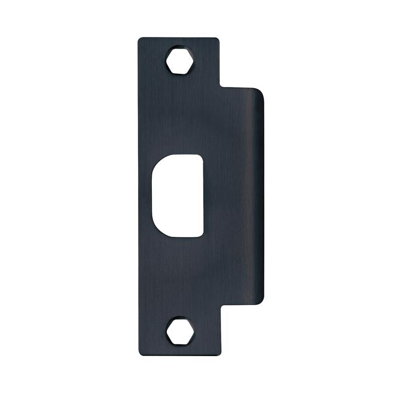 TELL - Tell Matte Black Steel Strike Plate 1 pk