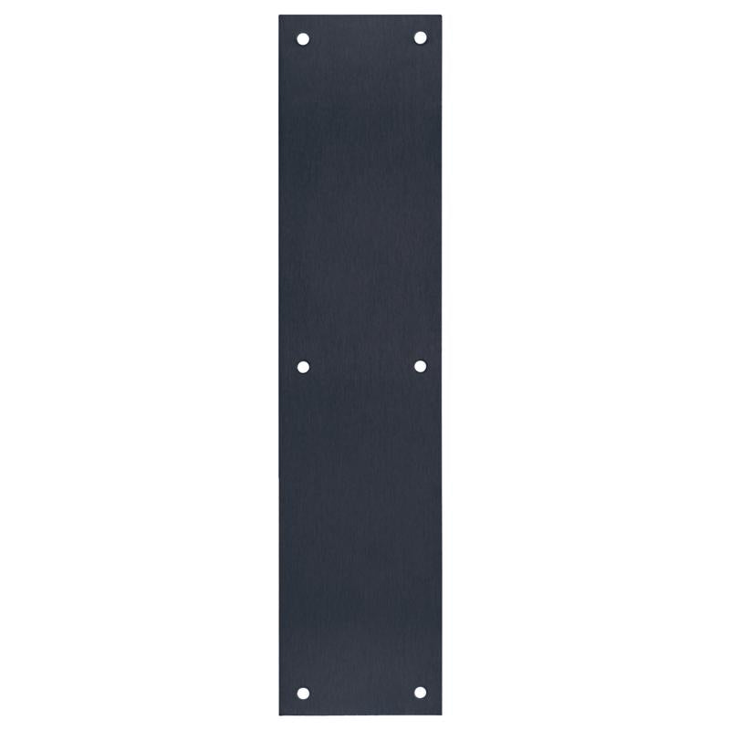 TELL - Tell Matte Black Stainless Steel Push Plate 1 pc