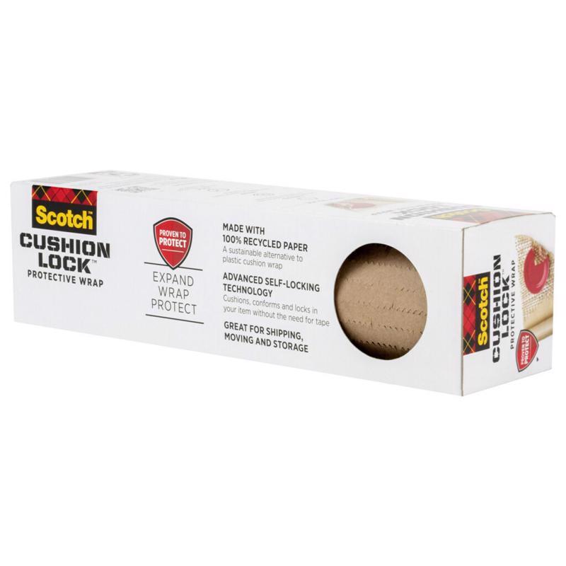 3M - Scotch Cushion Lock 12 in. W X 30 ft. L Cushion Wrap 1 pk - Case of 6