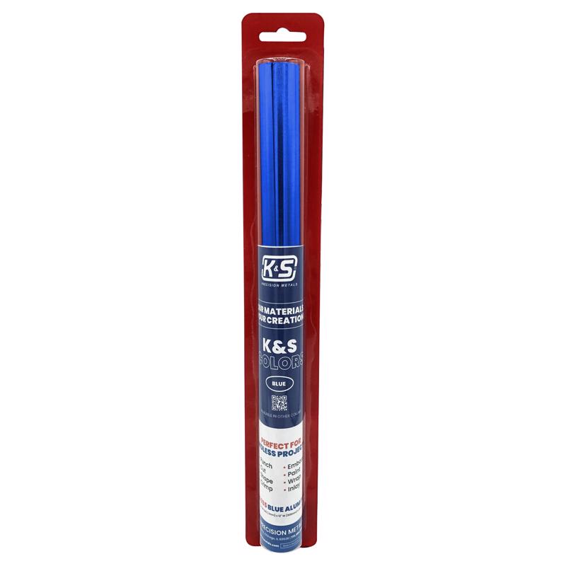 K&S - K&S Blue Alum Foil 0.04 in. X 12 in. W X 24 in. L Aluminum Foil