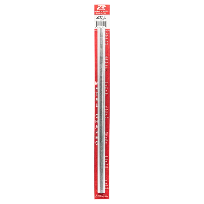 K&S - K&S 9/16 in. D X 1 ft. L Round Aluminum Tube