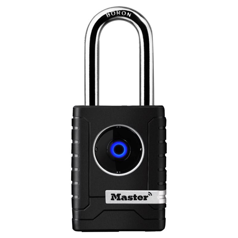 MASTER LOCK - Master Lock 5-5/16 in. H X 1-1/16 in. W X 2-7/32 in. L Metal Single Locking Bluetooth Weather-Resist