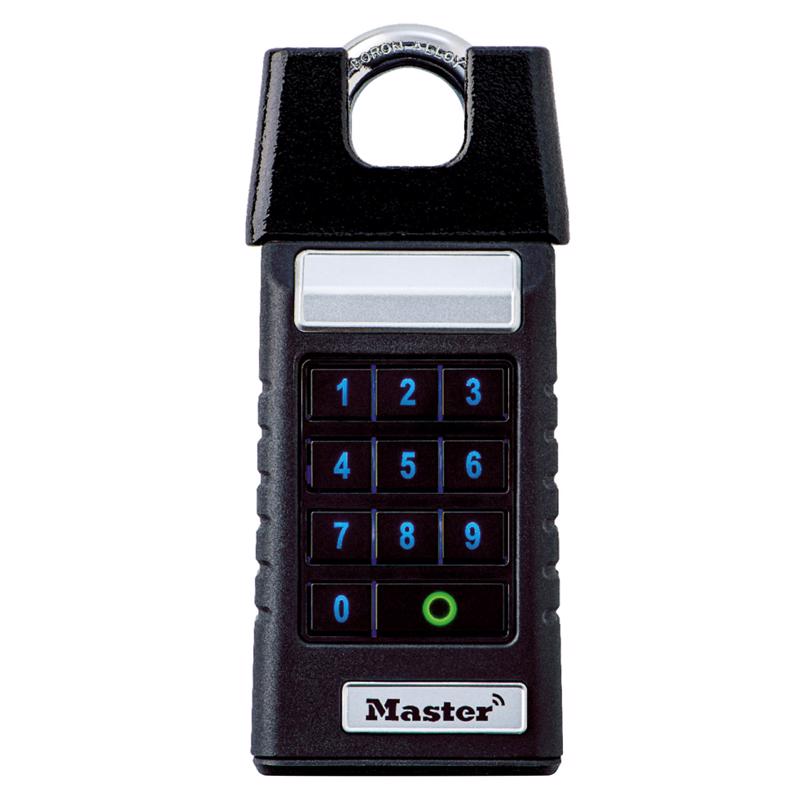 MASTER LOCK - Master Lock ProSeries 5.43 in. H X 1.71 in. W X 2.43 in. L Metal Single Locking Bluetooth Shrouded P