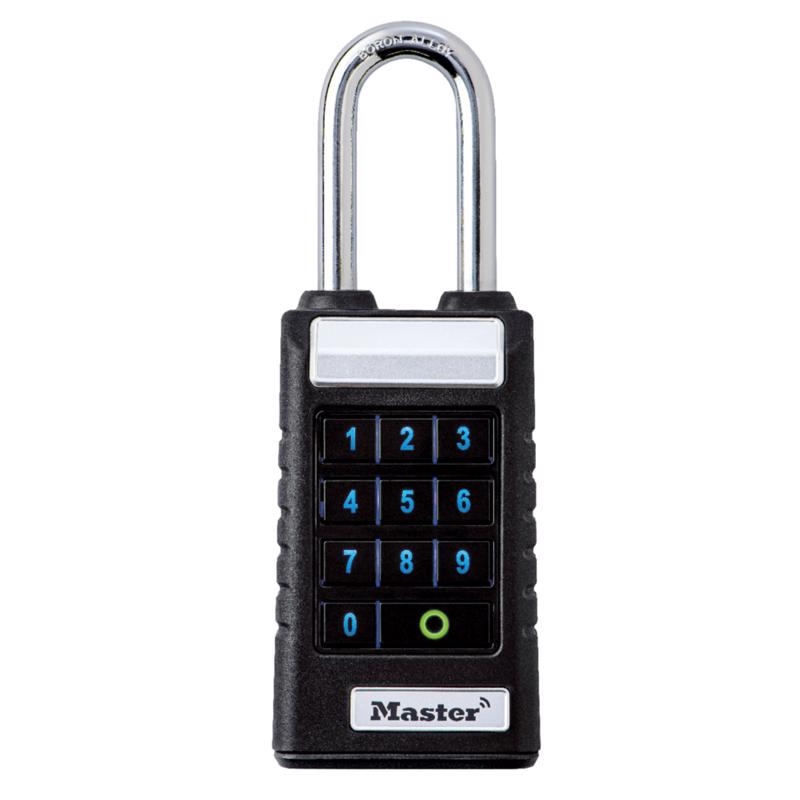 MASTER LOCK - Master Lock ProSeries 6.47 in. H X 1.71 in. W X 2.43  L Metal Single Locking Bluetooth Weather-Resis