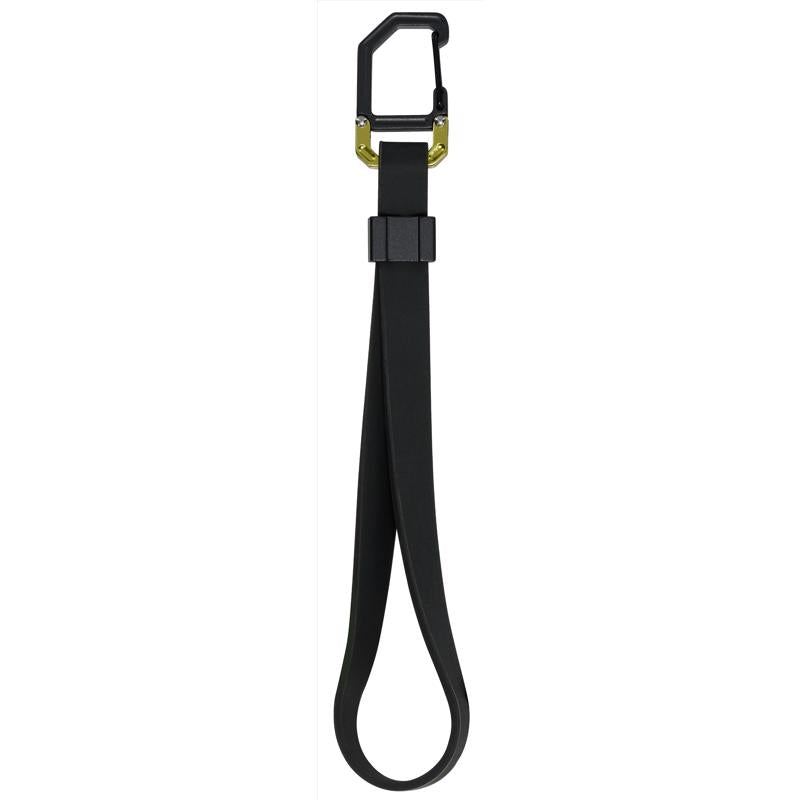 HILLMAN - Hillman Apex Silicone Black Clip/Hook Key Strap