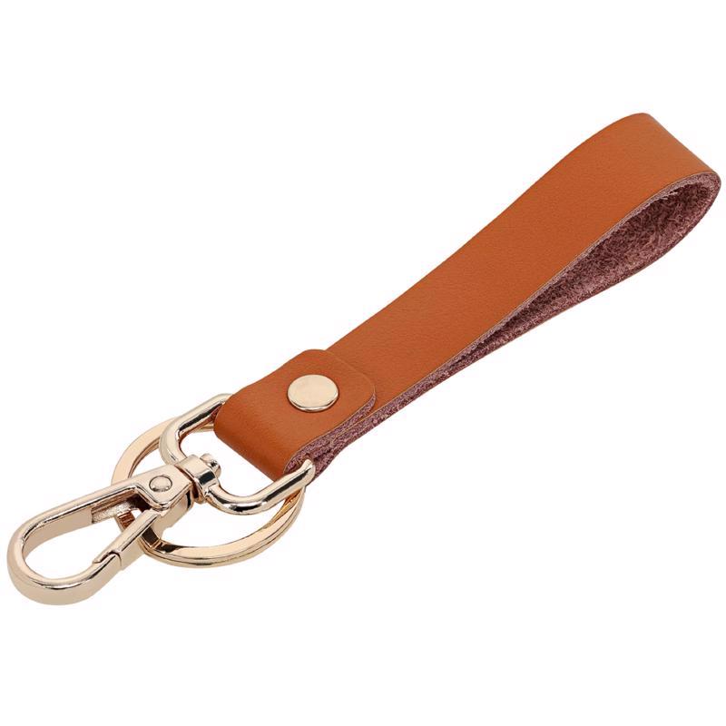 HILLMAN - Hillman Sanitas Leather Assorted Black/Brown Key Strap