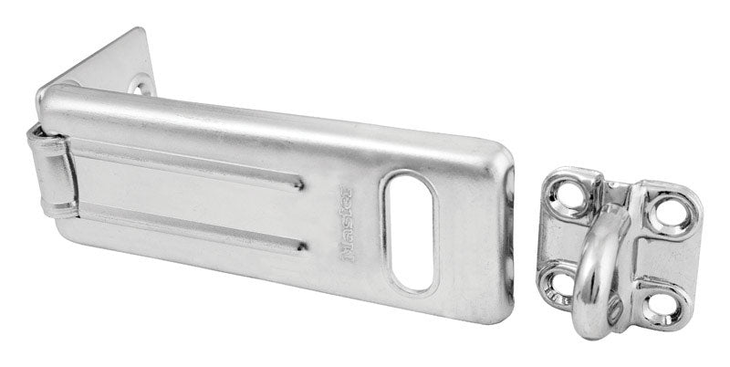 MASTERLOCK - Master Lock Zinc-Plated Hardened Steel 4-1/2 in. L Hasp 1 pk