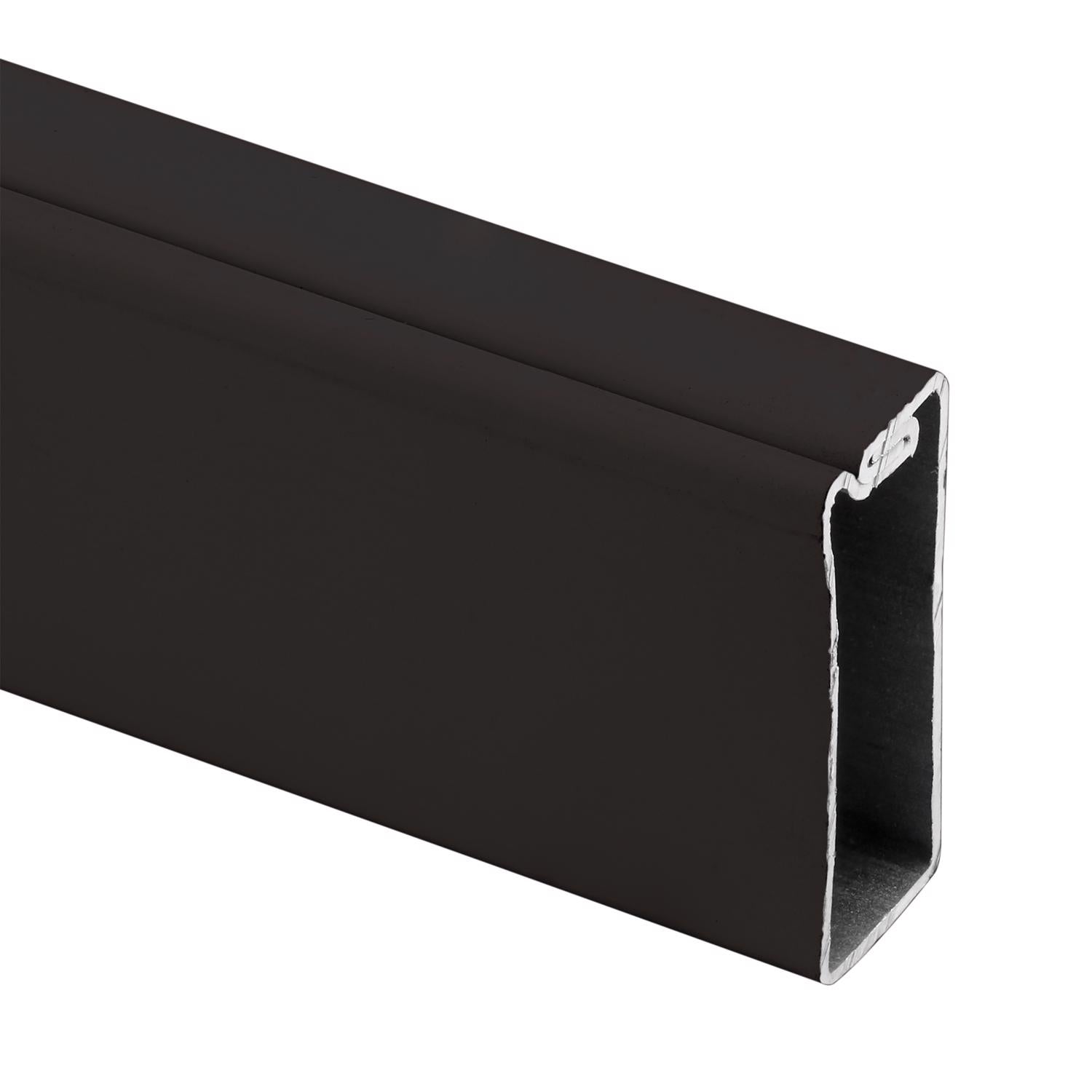Prime-Line Bronze Black Aluminum 11/16 in. W X 5/16 in. L Spreader Bar 1 pk - Case of 20