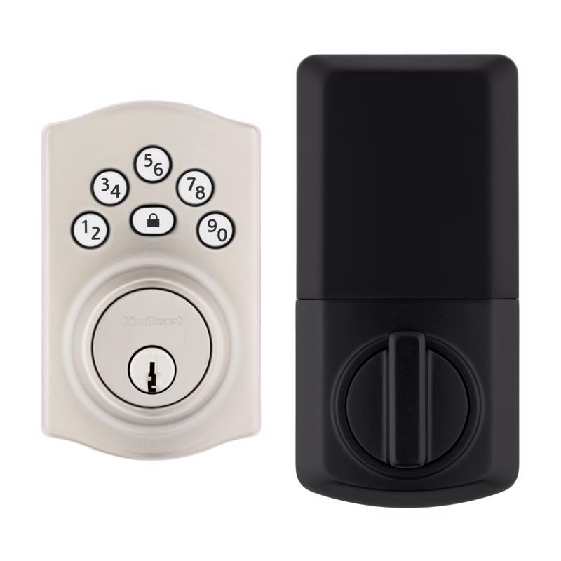 KWIKSET - Kwikset Satin Nickel Metal Electronic Keypad Entry Lock