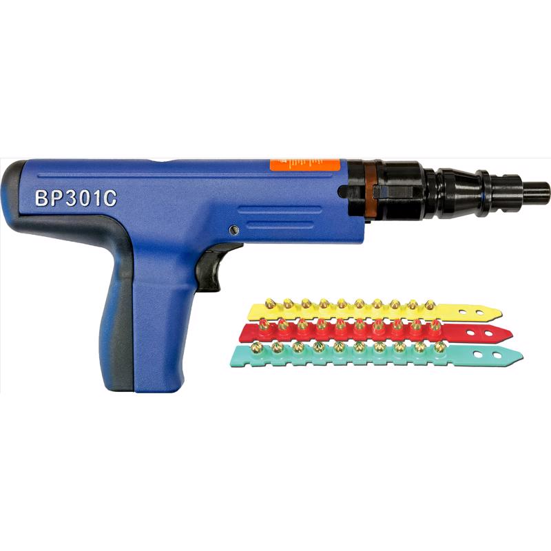 BLUE POINT - Blue Point 13-5/8 in. L Steel Flat Head Powder Actuated Strip Tool 1 box