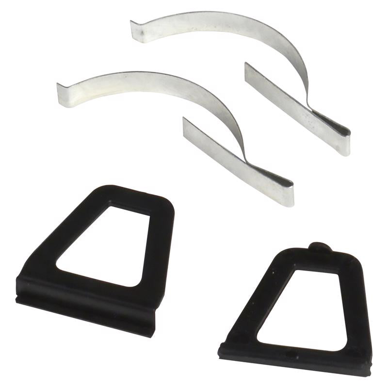 PHIFER WIRE - Phifer Black Aluminum 3 in. W X 6 in. L Pull Tab with Corner Springs 1 pk