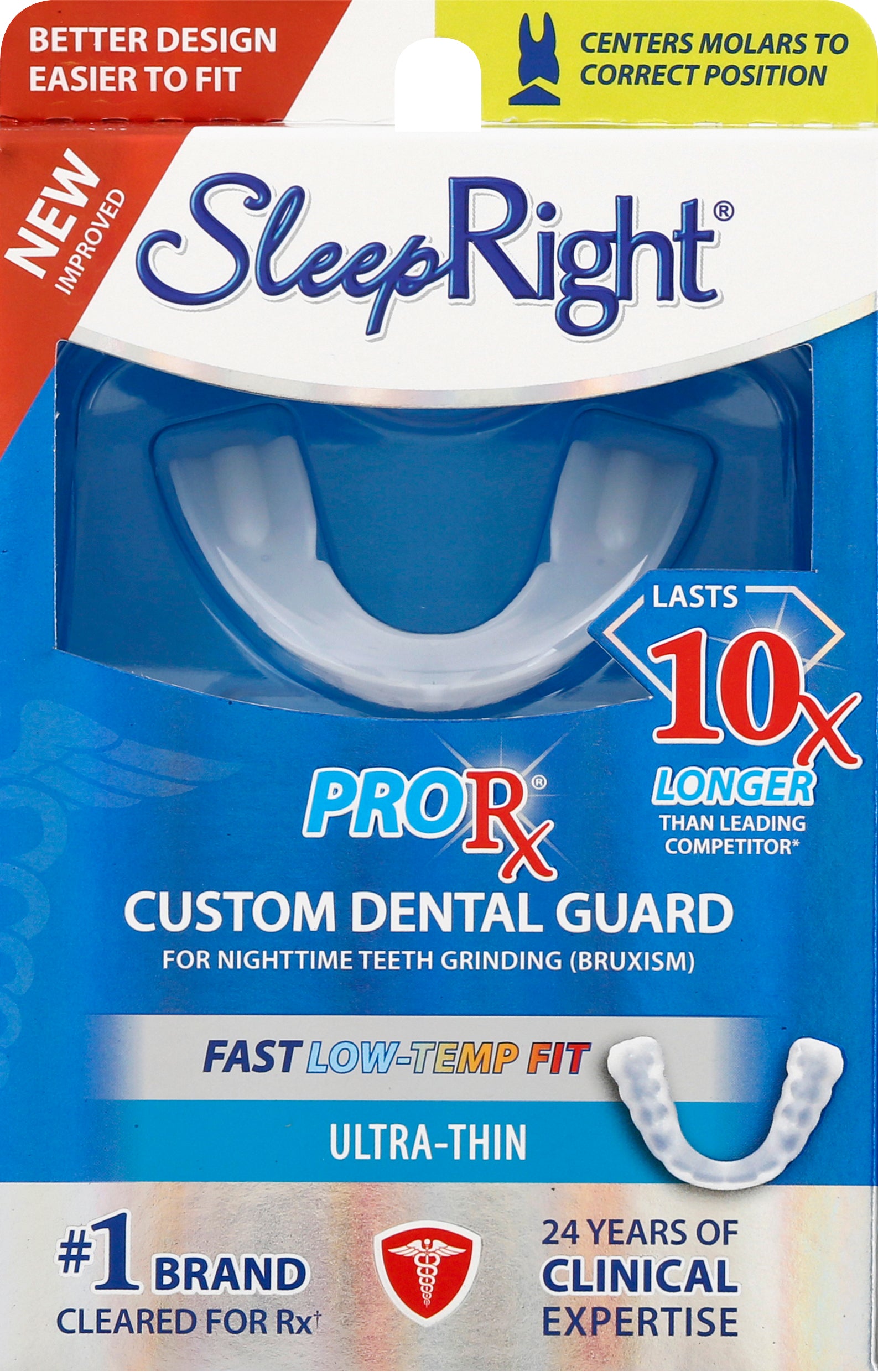 SleepRight ProRx Ultra-Thin Custom Dental Guard 1 Each - Case of 1