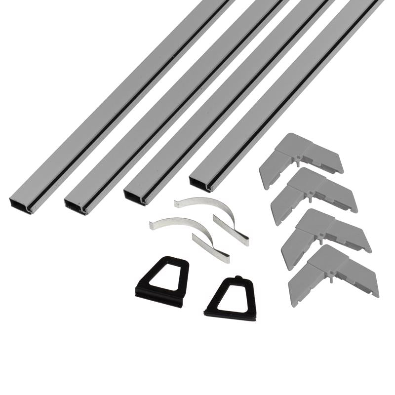 PHIFER - Phifer Mill Gray Aluminum 5/16 in. W X 60 in. L Screen Frame Kit 12 pk