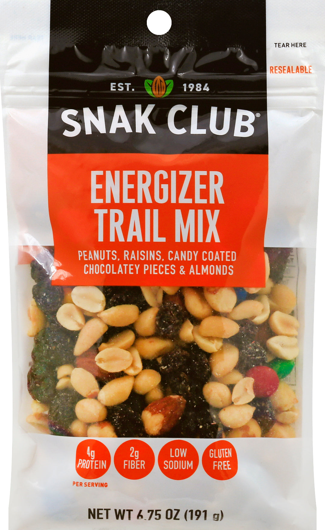 Snak ClubTrail Mix - Pack of 6 - 6.75 OZ
